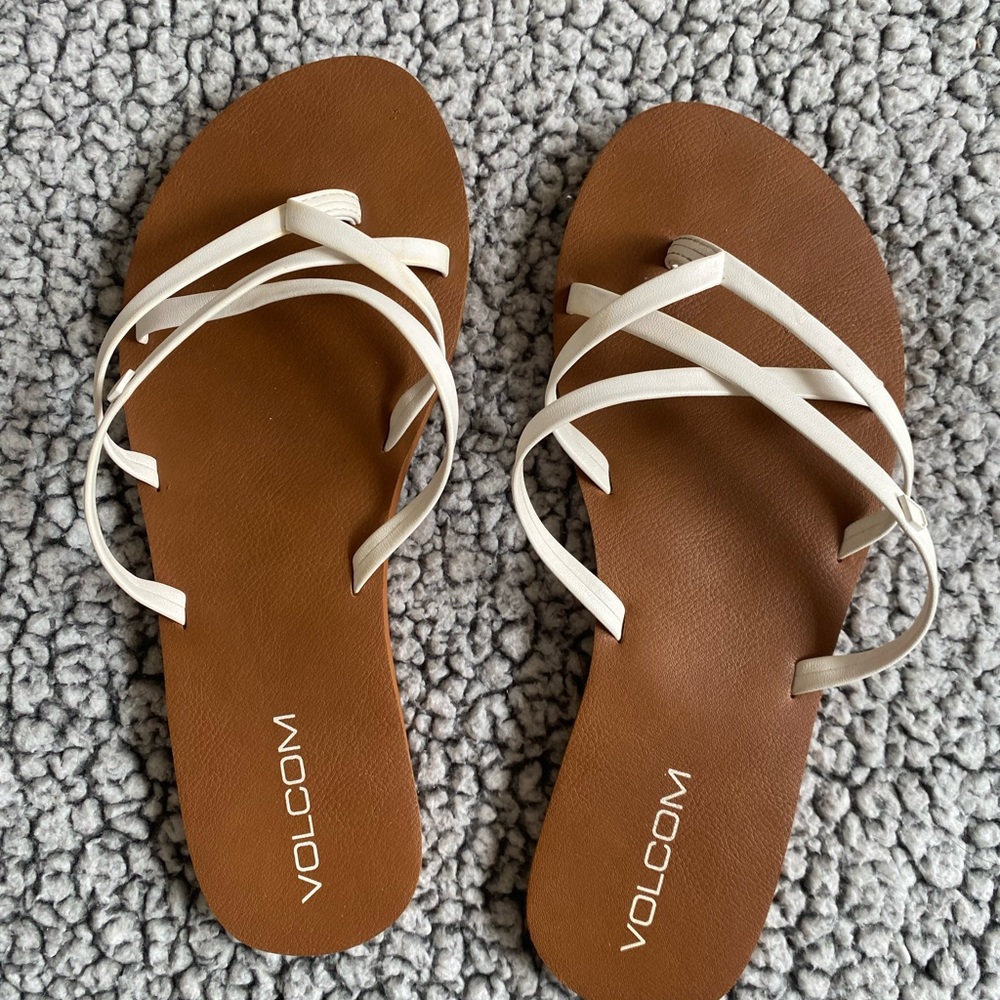 Volcom sandals, size 7